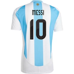 Maglia Calcio Argentina Lionel Messi #10 Copa America 2024 Prima Uomo
