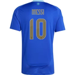 Maglia Calcio Argentina Lionel Messi #10 Copa America 2024 Trasferta Uomo