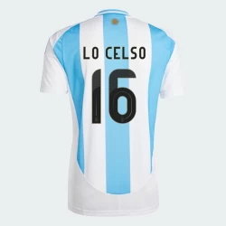 Maglia Calcio Argentina Lo Celso #16 Copa America 2024 Prima Uomo