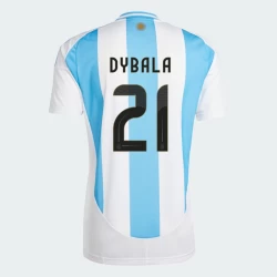 Maglia Calcio Argentina Paulo Dybala #21 Copa America 2024 Prima Uomo