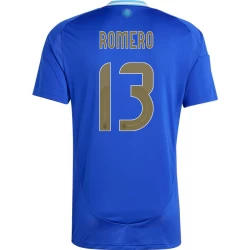 Maglia Calcio Argentina Romero #13 Copa America 2024 Trasferta Uomo