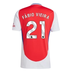 Maglia Calcio Arsenal FC Fabio Vieira #21 2024-25 Prima Uomo