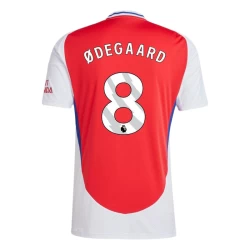 Maglia Calcio Arsenal FC Martin Ødegaard #8 2024-25 Prima Uomo