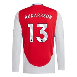 Maglia Calcio Arsenal FC Runarsson #13 2024-25 Prima Uomo Manica Lunga