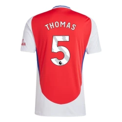 Maglia Calcio Arsenal FC Thomas #5 2024-25 Prima Uomo