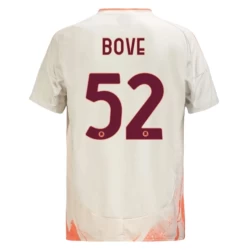 Maglia Calcio AS Roma 2024-25 Bove #52 Trasferta Uomo