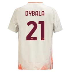 Maglia Calcio AS Roma 2024-25 Paulo Dybala #21 Trasferta Uomo