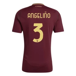 Maglia Calcio AS Roma Angelino #3 2024-25 Prima Uomo