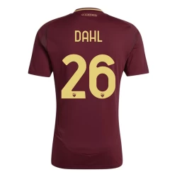 Maglia Calcio AS Roma Dahl #26 2024-25 Prima Uomo