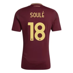 Maglia Calcio AS Roma Soule #18 2024-25 Prima Uomo