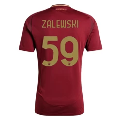 Maglia Calcio AS Roma Zalewski #59 2024-25 Prima Uomo
