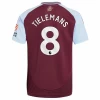 Maglia Calcio Aston Villa Tielemans #8 2024-25 Prima Uomo