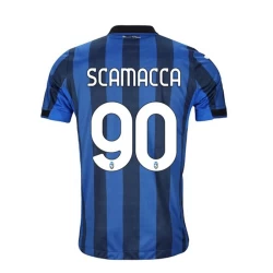 Maglia Calcio Atalanta BC Scamacca #90 2023-24 Prima Uomo