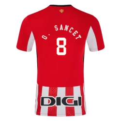 Maglia Calcio Athletic Club Bilbao O.Sancet #8 2024-25 Prima Uomo