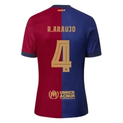 Maglia Calcio Barcellona R.Araujo #4 2024-25 Prima Uomo