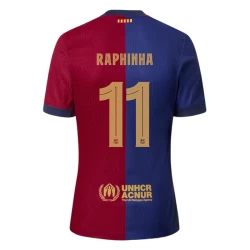 Maglia Calcio Barcellona Raphinha #11 2024-25 Prima Uomo