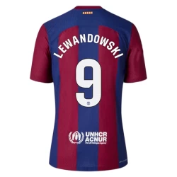 Maglia Calcio Barcellona Robert Lewandowski #9 2023-24 Prima Uomo