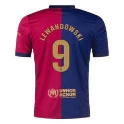 Maglia Calcio Barcellona Robert Lewandowski #9 2024-25 Prima Uomo