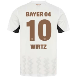 Maglia Calcio Bayer 04 Leverkusen 2024-25 Florian Wirtz #10 Trasferta Uomo