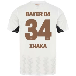 Maglia Calcio Bayer 04 Leverkusen 2024-25 Granit Xhaka #34 Trasferta Uomo