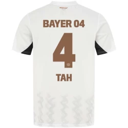 Maglia Calcio Bayer 04 Leverkusen 2024-25 Tah #4 Trasferta Uomo