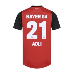 Maglia Calcio Bayer 04 Leverkusen Adli #21 2024-25 Prima Uomo