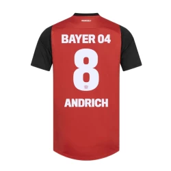 Maglia Calcio Bayer 04 Leverkusen Andrich #8 2024-25 Prima Uomo