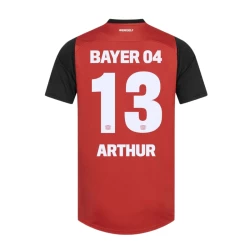 Maglia Calcio Bayer 04 Leverkusen Arthur #13 2024-25 Prima Uomo