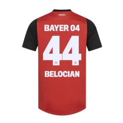 Maglia Calcio Bayer 04 Leverkusen Belocian #44 2024-25 Prima Uomo