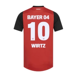 Maglia Calcio Bayer 04 Leverkusen Florian Wirtz #10 2024-25 Prima Uomo