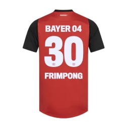 Maglia Calcio Bayer 04 Leverkusen Frimpong #30 2024-25 Prima Uomo