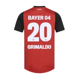 Maglia Calcio Bayer 04 Leverkusen Grimaldo #20 2024-25 Prima Uomo