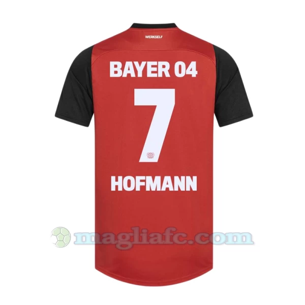 Maglia Calcio Bayer 04 Leverkusen Hofmann #7 2024-25 Prima Uomo