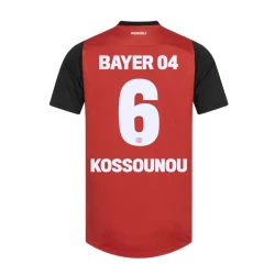 Maglia Calcio Bayer 04 Leverkusen Kossounou #6 2024-25 Prima Uomo