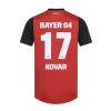 Maglia Calcio Bayer 04 Leverkusen Kovar #17 2024-25 Prima Uomo