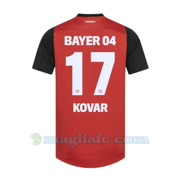 Maglia Calcio Bayer 04 Leverkusen Kovar #17 2024-25 Prima Uomo