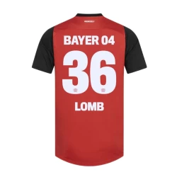 Maglia Calcio Bayer 04 Leverkusen Lomb #36 2024-25 Prima Uomo