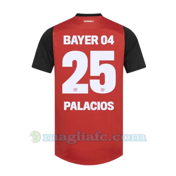 Maglia Calcio Bayer 04 Leverkusen Palacios #25 2024-25 Prima Uomo