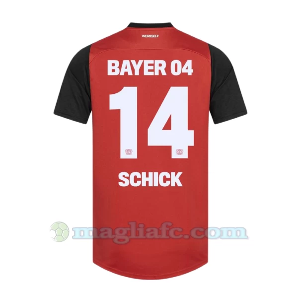 Maglia Calcio Bayer 04 Leverkusen Schick #14 2024-25 Prima Uomo