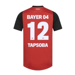 Maglia Calcio Bayer 04 Leverkusen Tapsoba #12 2024-25 Prima Uomo