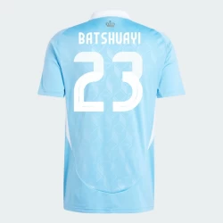 Maglia Calcio Belgio Batshuayi #23 Europei 2024 Trasferta Uomo