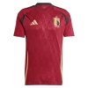 Maglia Calcio Belgio Casteels #12 Europei 2024 Prima Uomo