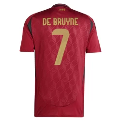Maglia Calcio Belgio Kevin De Bruyne #7 Europei 2024 Prima Uomo