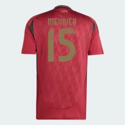 Maglia Calcio Belgio Meunier #15 Europei 2024 Prima Uomo