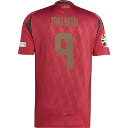 Maglia Calcio Belgio Trossard #9 Europei 2024 Prima Uomo