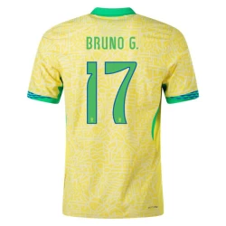 Maglia Calcio Brasile Bruno G. #17 Copa America 2024 Prima Uomo