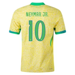 Maglia Calcio Brasile Neymar Jr #10 Copa America 2024 Prima Uomo