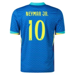 Maglia Calcio Brasile Neymar Jr #10 Copa America 2024 Trasferta Uomo