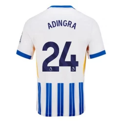 Maglia Calcio Brighton Hove Albion Adingra #24 2024-25 Prima Uomo