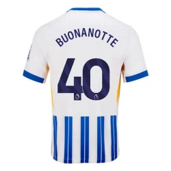 Maglia Calcio Brighton Hove Albion Buonanotte #40 2024-25 Prima Uomo